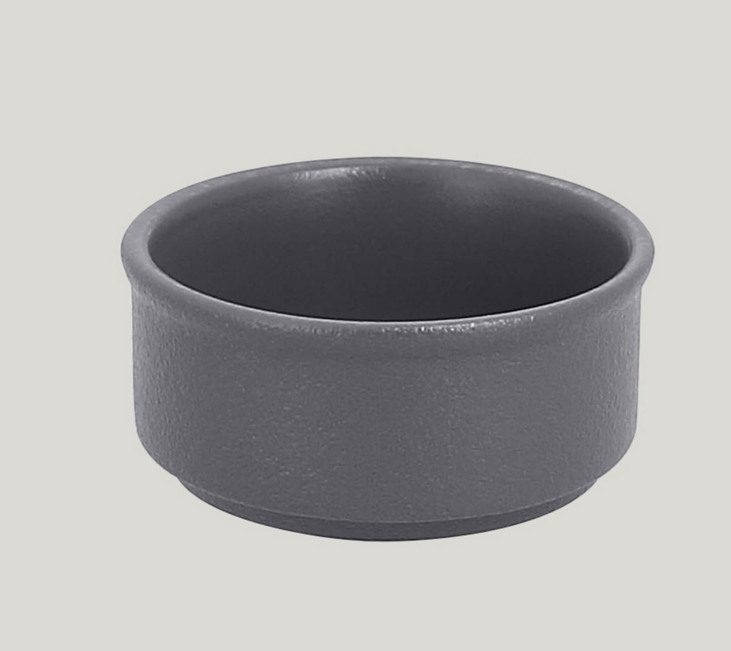 Neofusion smörkopp grå 10cl D8cm