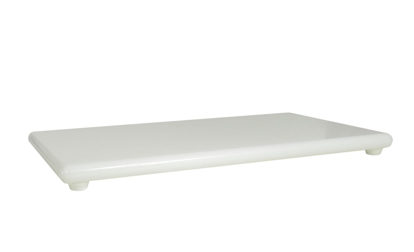 Skärbräda m fötter plast vit700x350x20mm