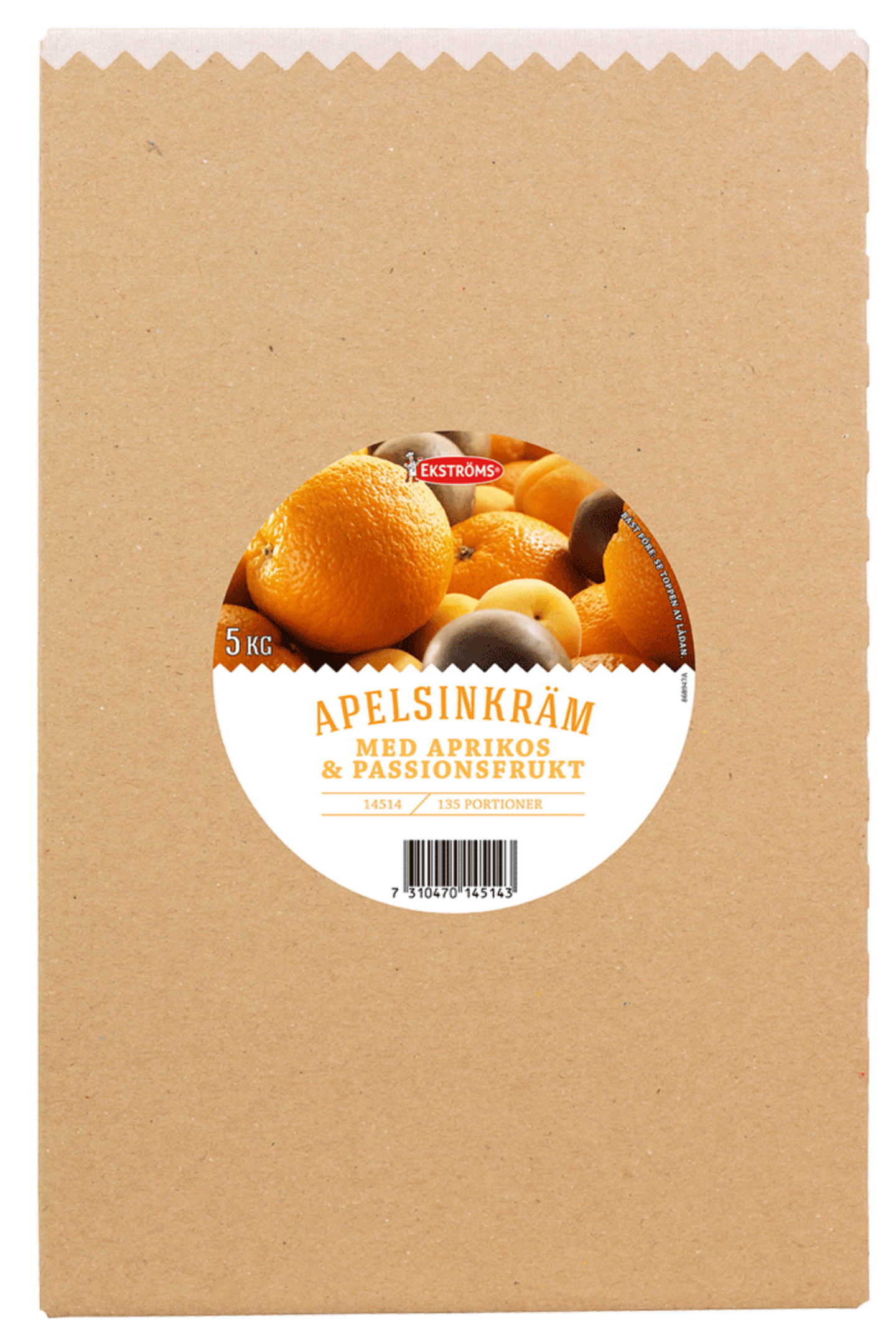 Apelsinkräm kallrörd 2,5kg - Bild 1 av 1