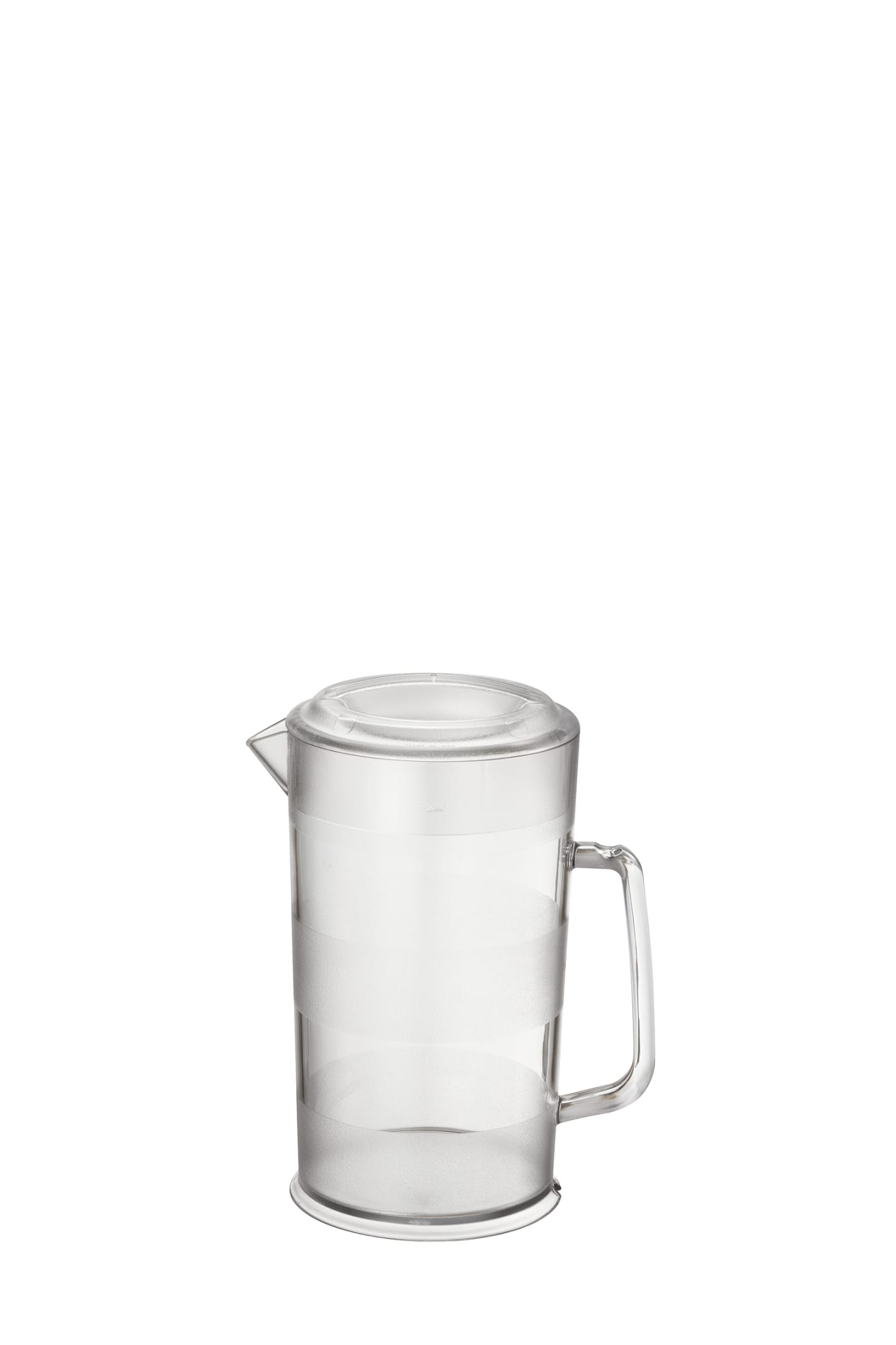Tillbringare rak med lock polykarb 1,9L