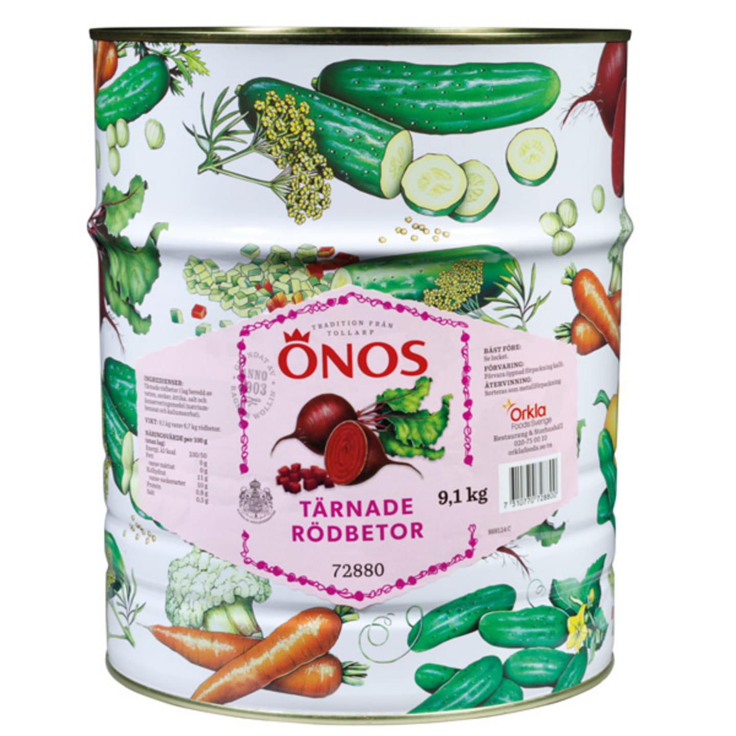 Rödbeta tärnad 9,1kg - Bild 1 av 1