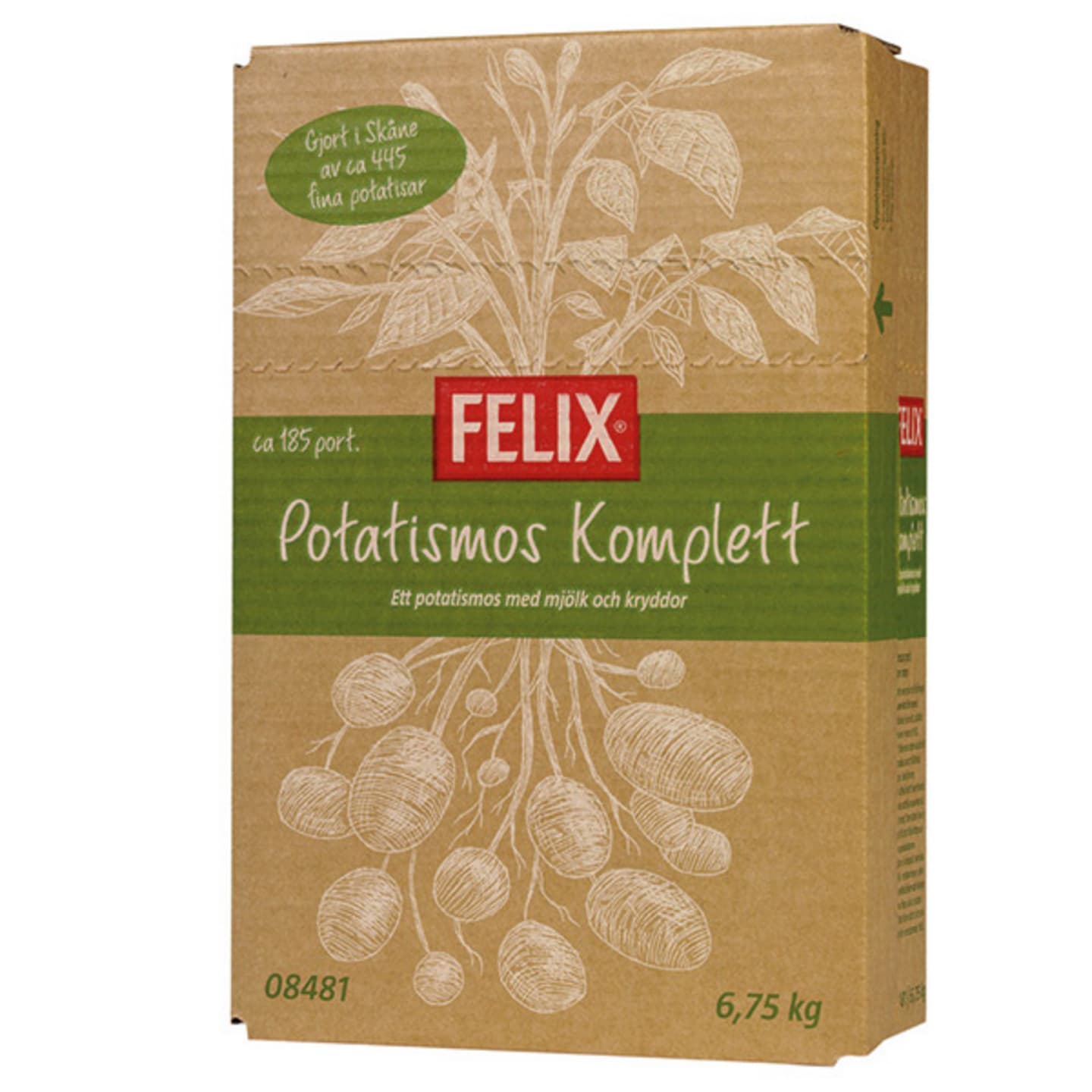 Potatismos komplett 6,75kg
