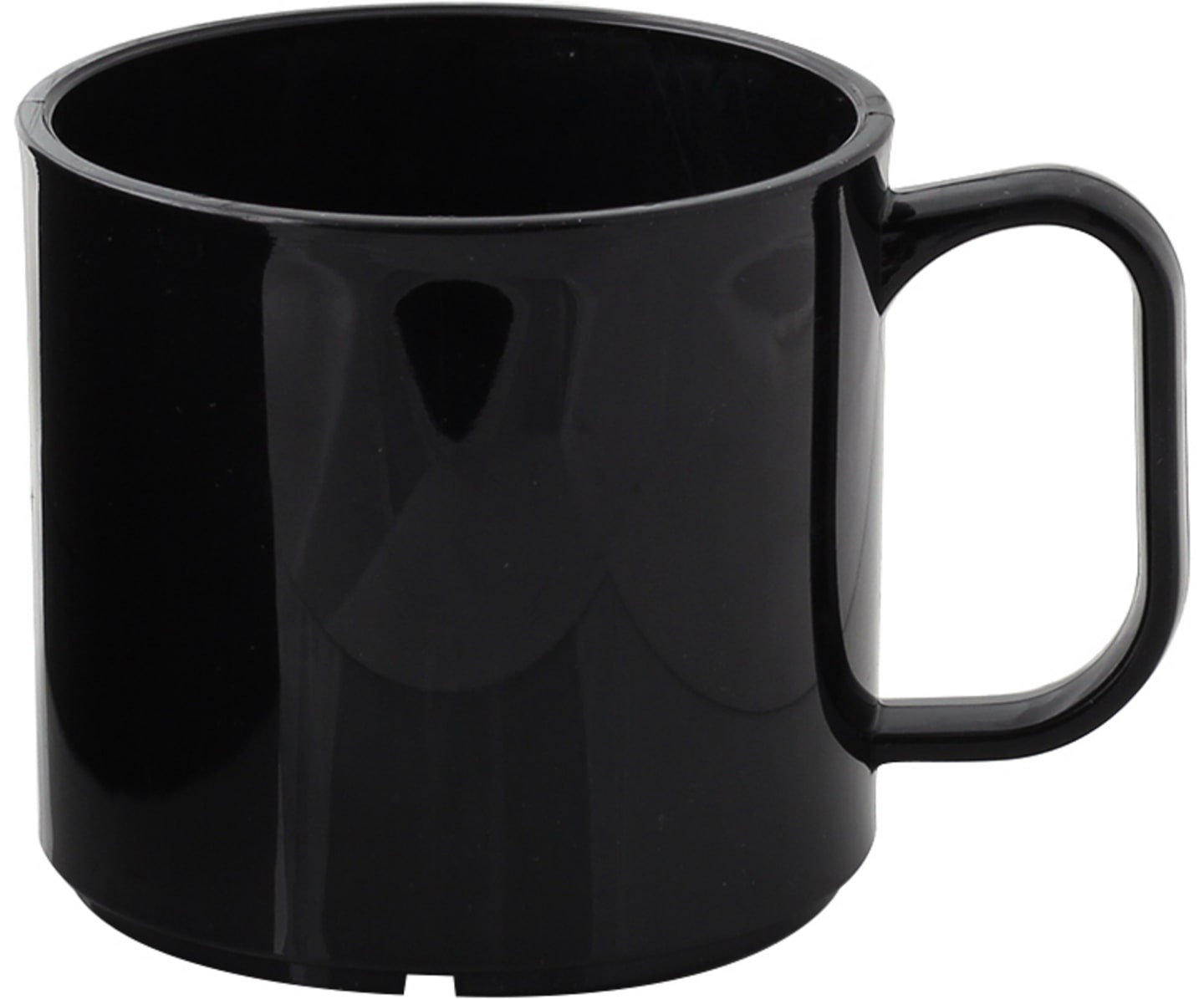 Plastmugg svart 30cl BPA fri