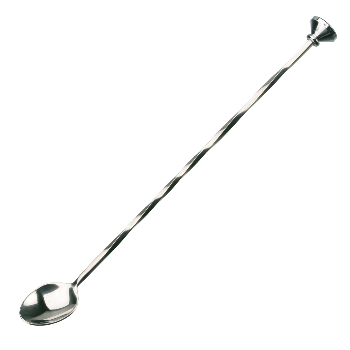 Barsked med muddler 285mm i rostfritt