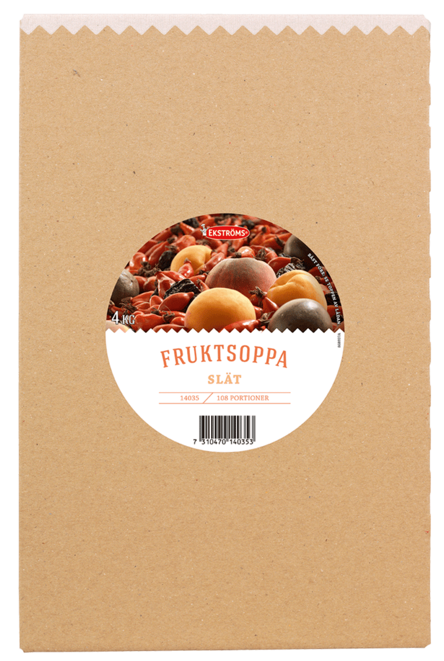 Fruktsoppa slät kallrörd 2kg