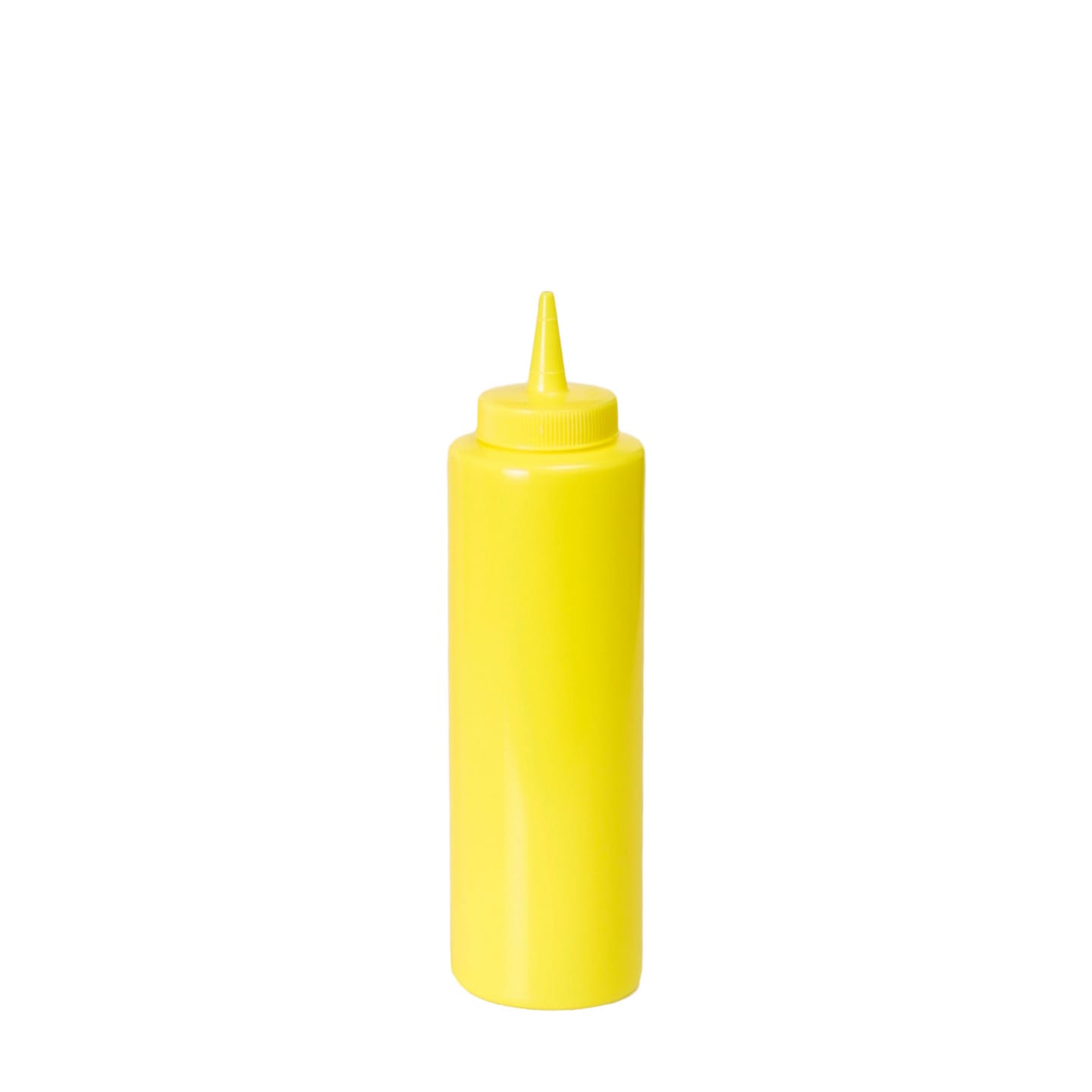 Plastflaska gul 8oz 236ml - Bild 1 av 1