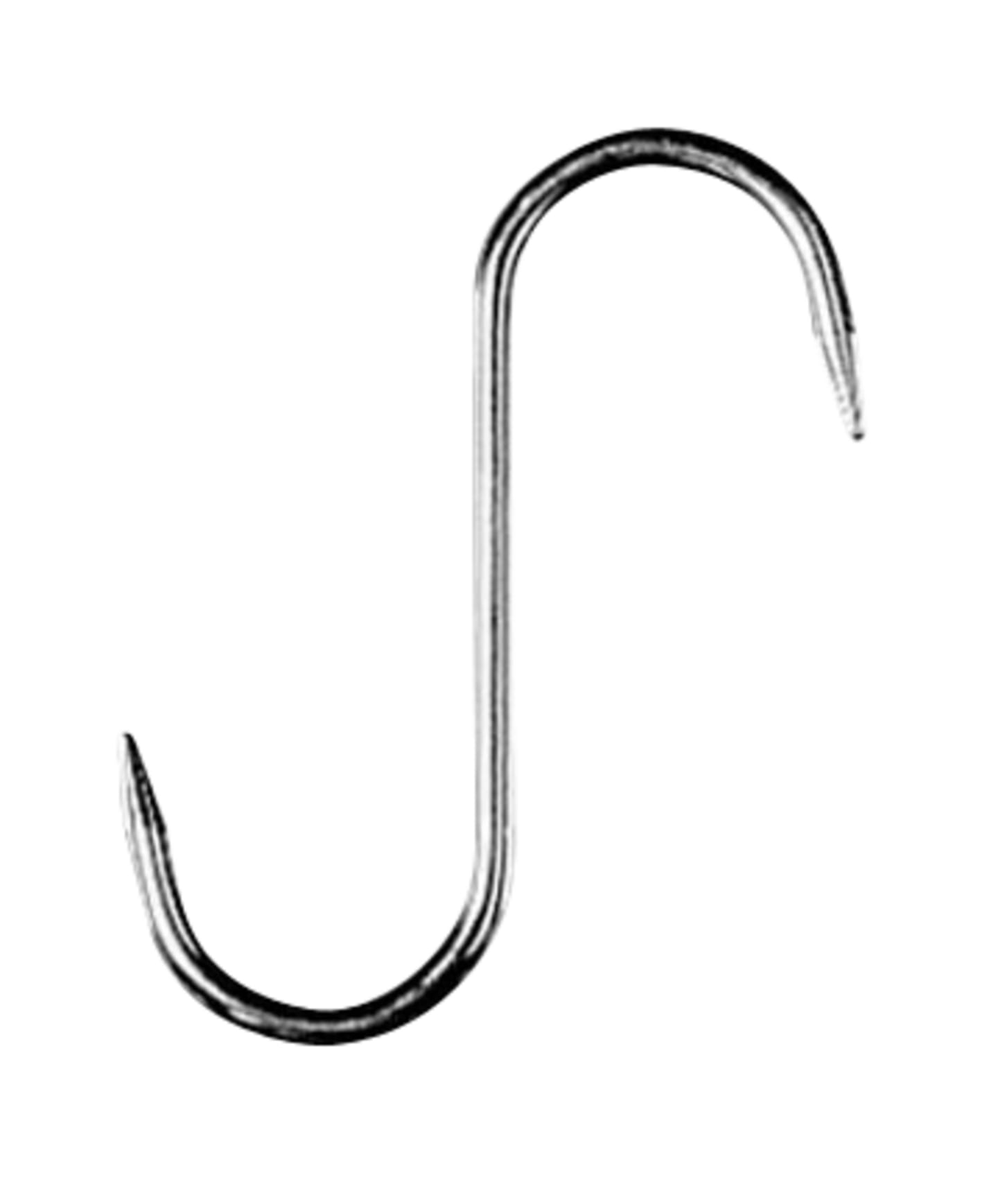 Köttkrok rostfri 160mm