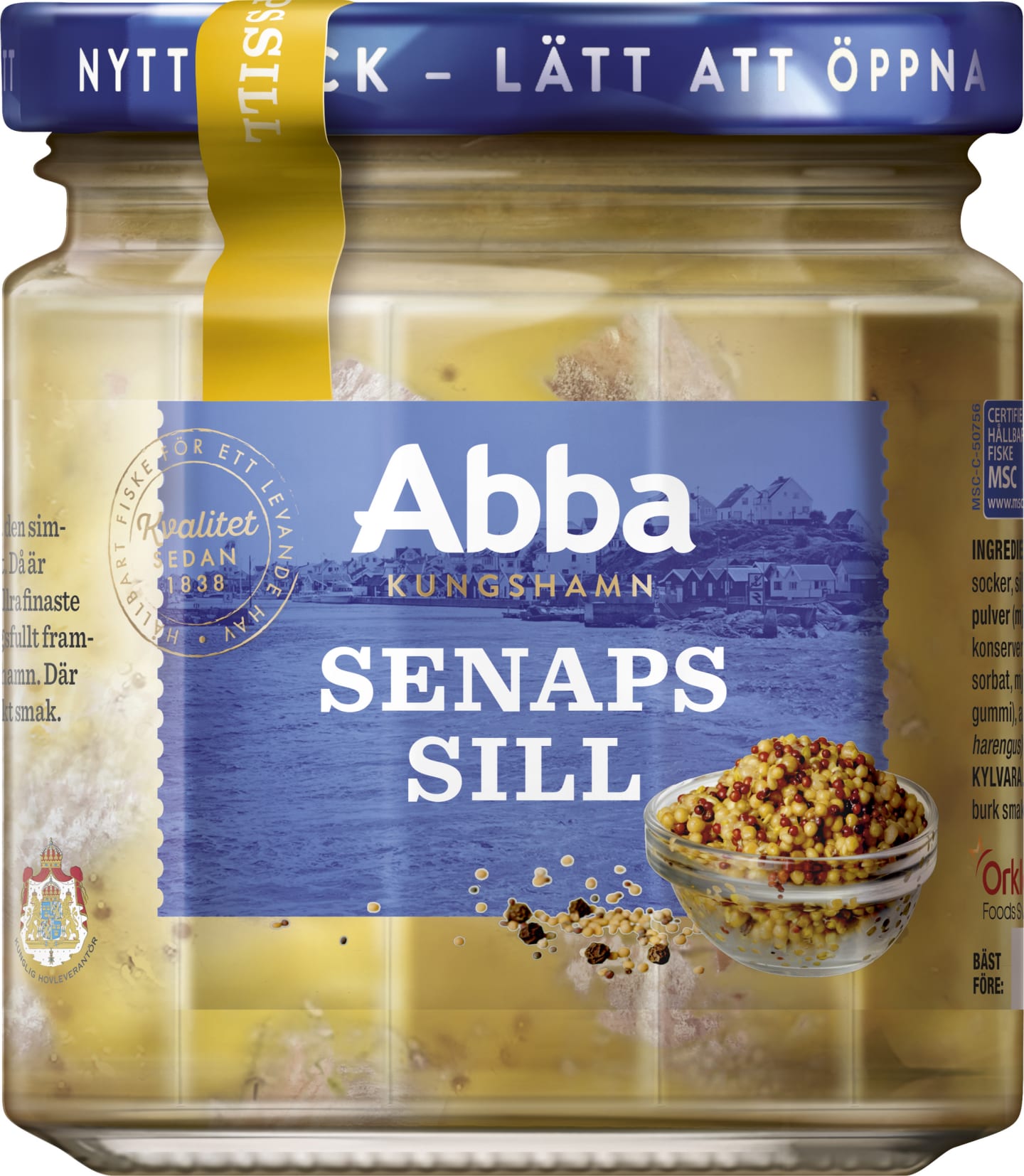 Senapssill bit krämig MSC 475g - Bild 1 av 1
