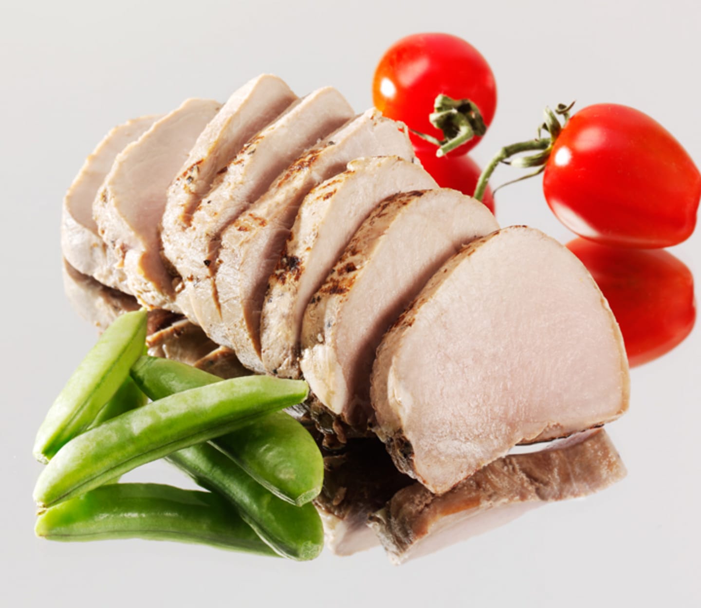 Fläskfilé skivad sous vide 2/8kg