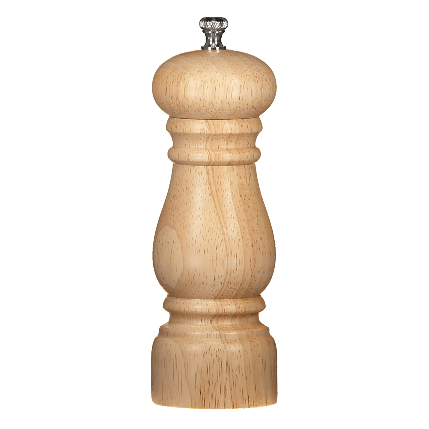 Pepparkvarn trä natur 150mm