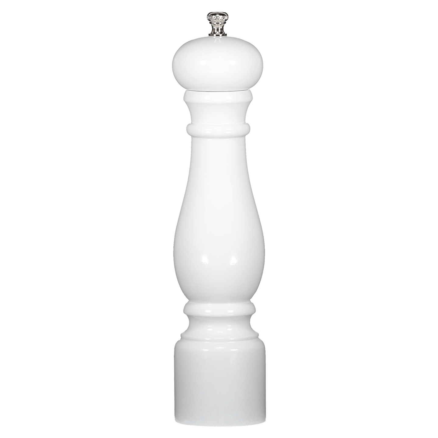 Saltkvarn trä blank vit 250mm