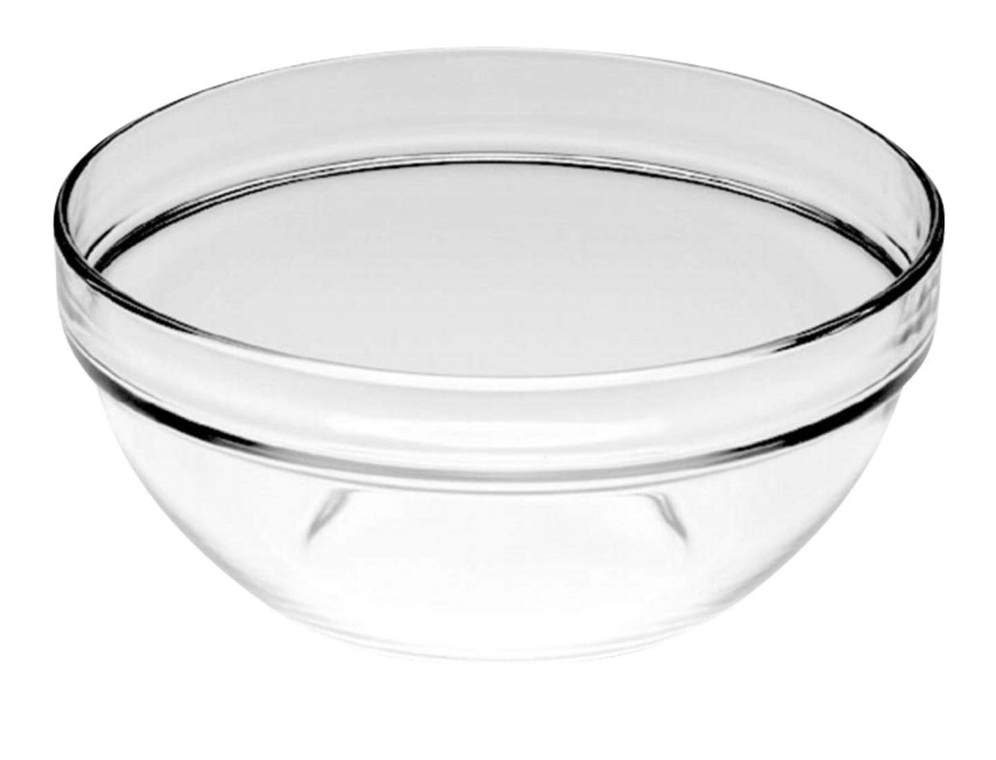 Glasskål stapelbar 140mm 62,5cl