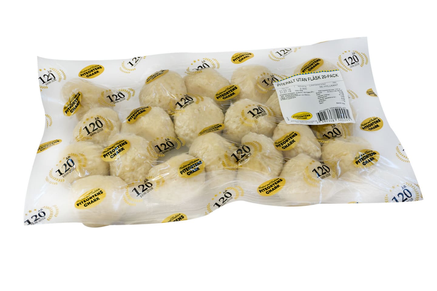 Pitepalt utan fläsk 20pack 2kg