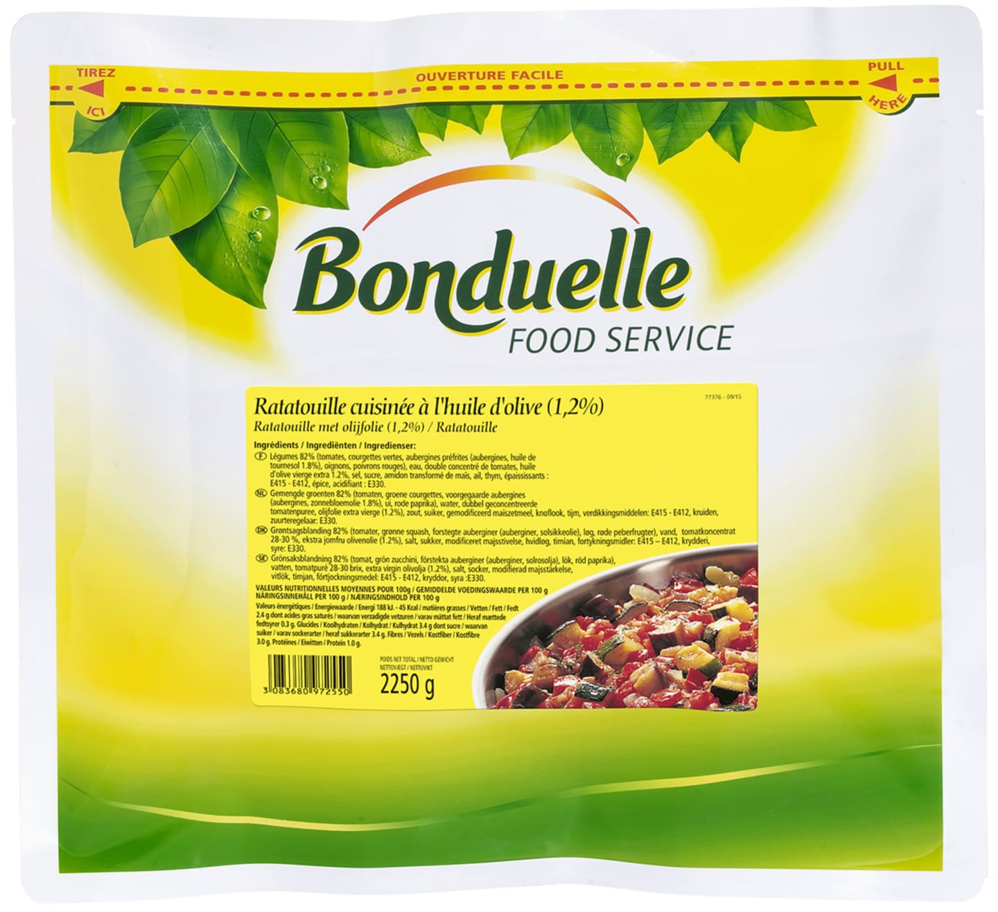 Ratatouille easybag 2,25kg