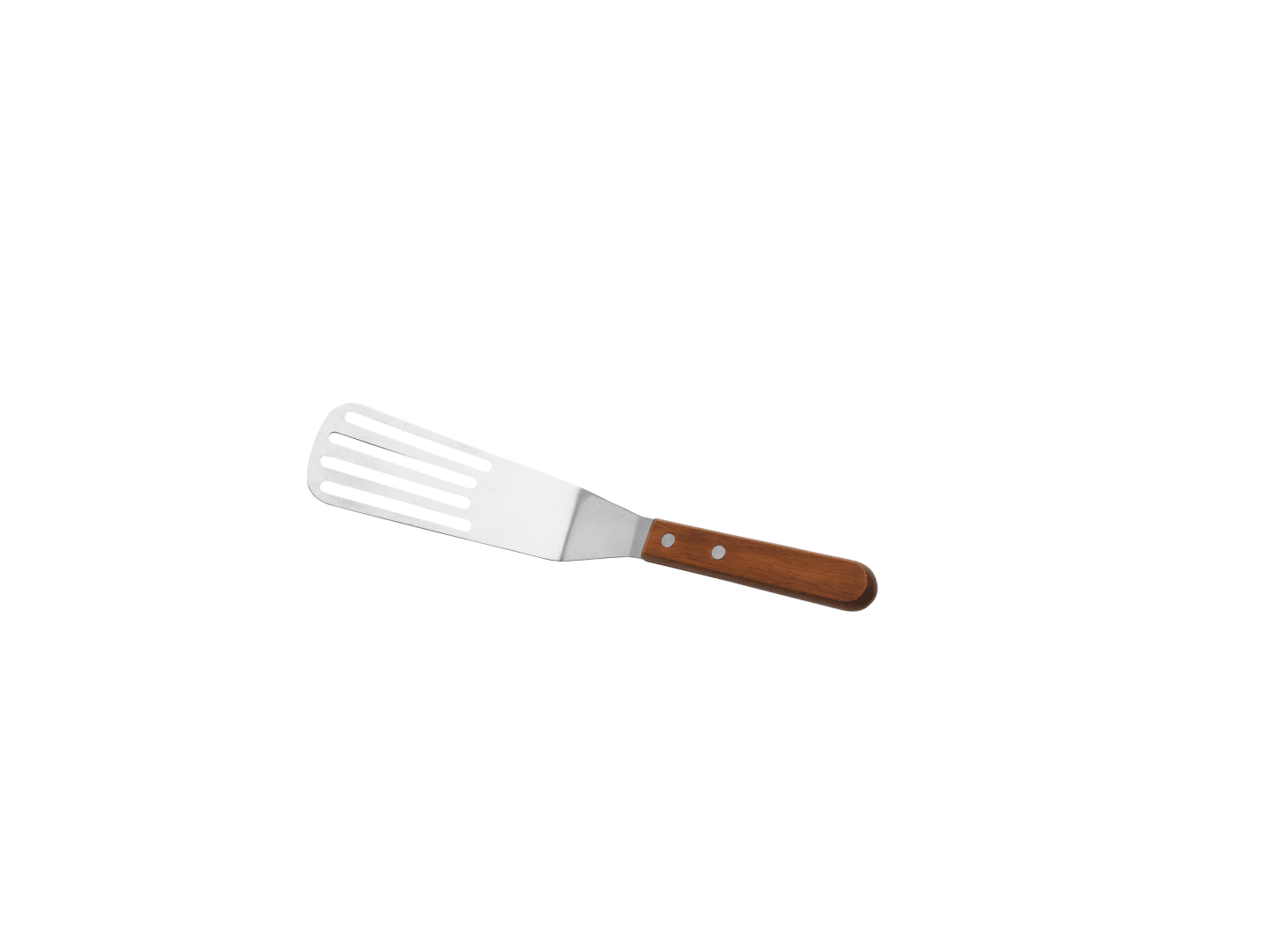 Stekspade trähandtag perforerad165/270mm