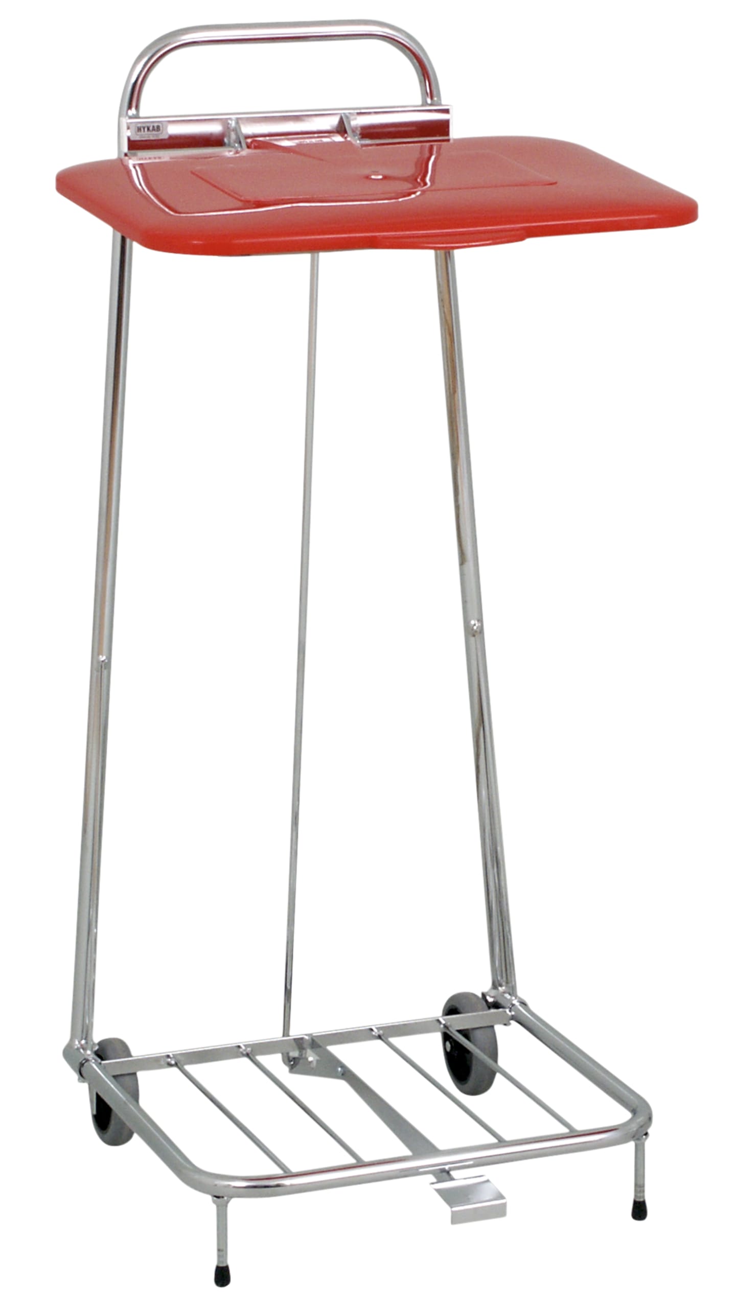 Säckvagn med lock och pedal 125L