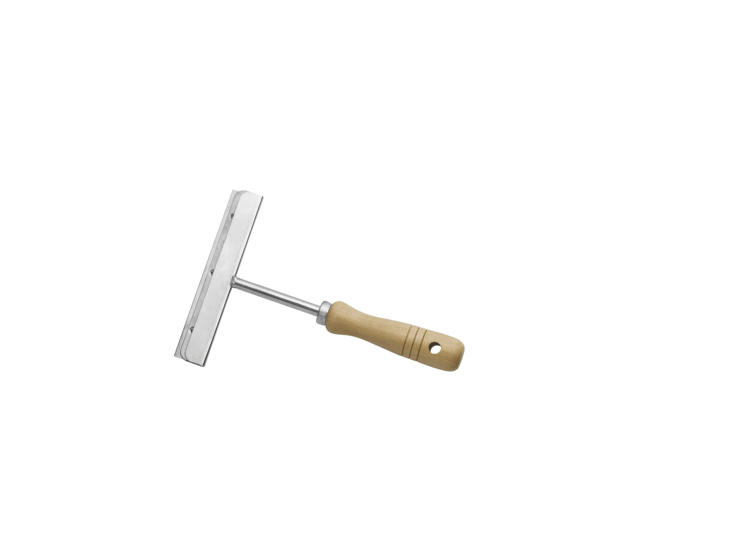 Grillskrapa med trähandtag L220 B150mm