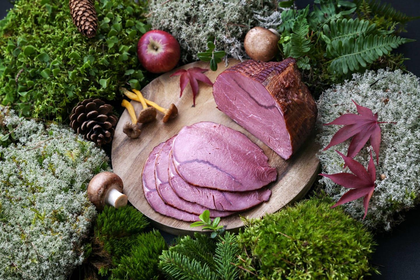 Älgbog rökt benfri 1,2kg