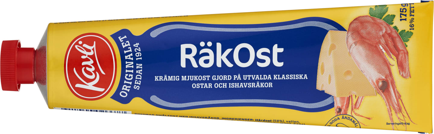 Räkost 16% tub 175g