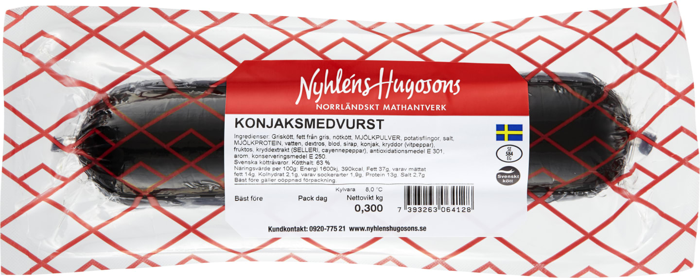 Cognacsmedwurst 300g - Bild 1 av 2
