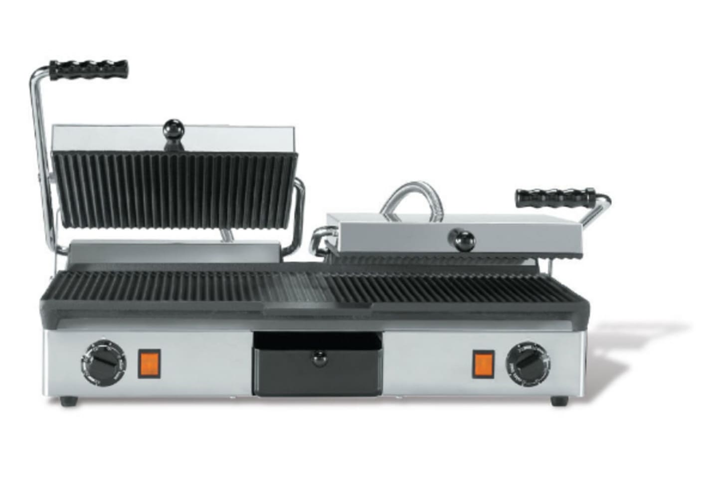 Klämgrill dubbel räfflad/räfflad
