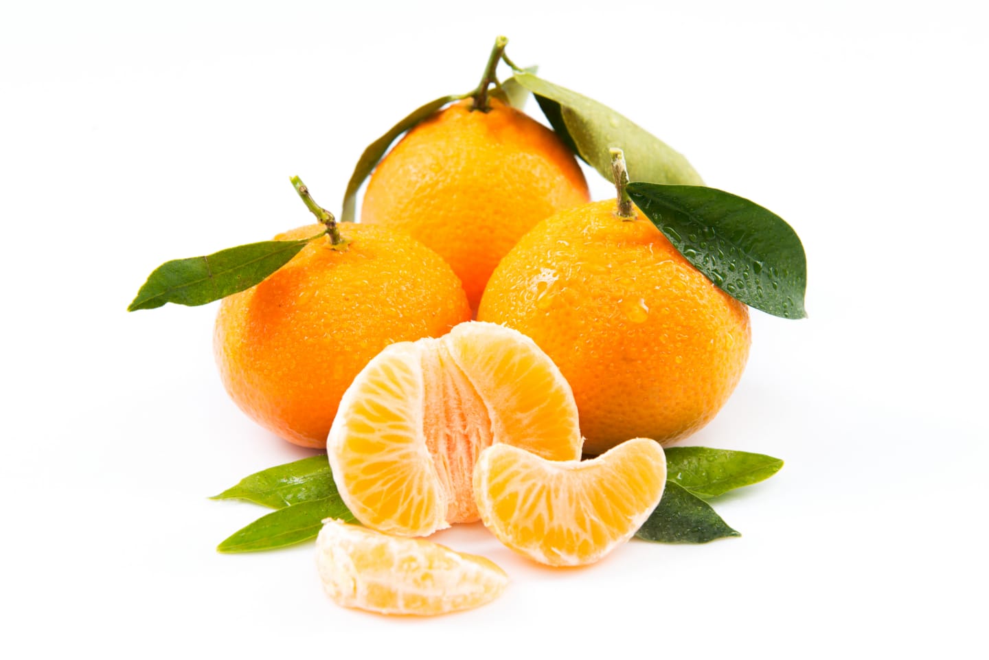 Clementin med blad - Bild 1 av 1