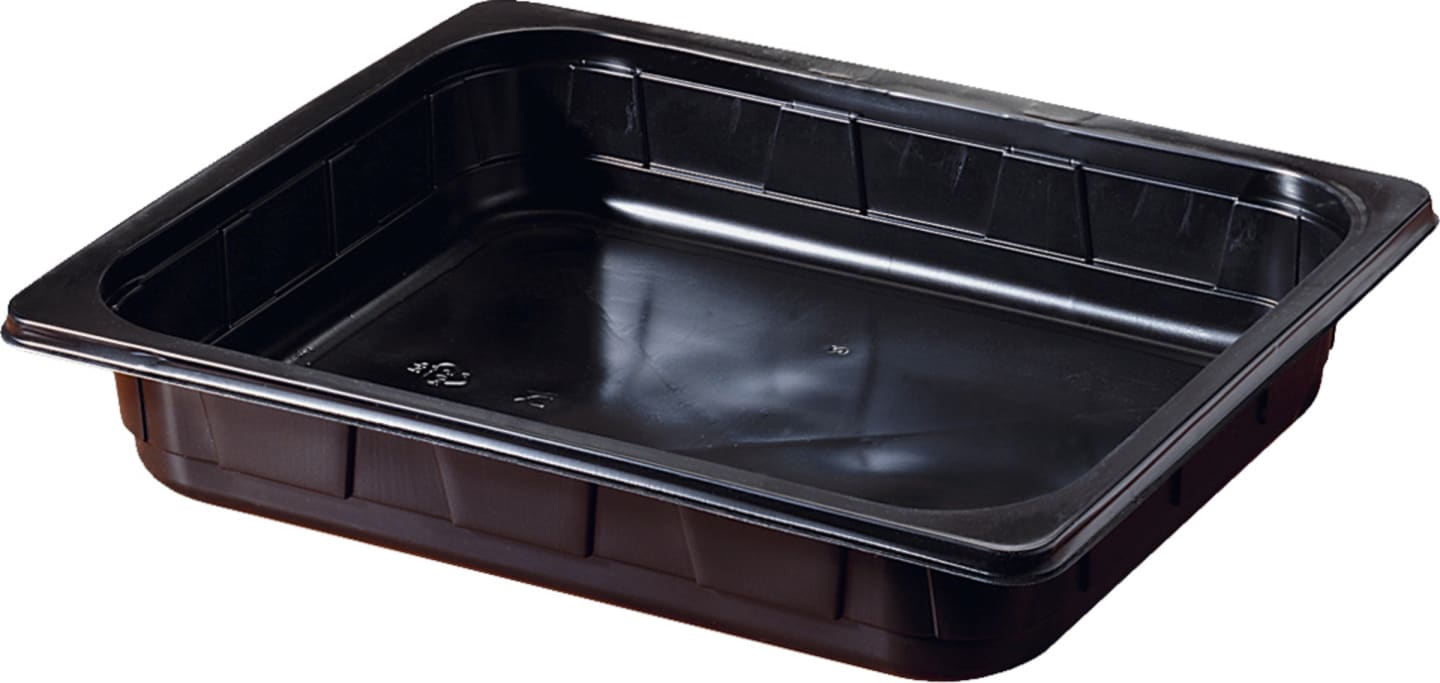 Duniform 1F 1/2 svart 325x265x40 100st - Bild 1 av 1
