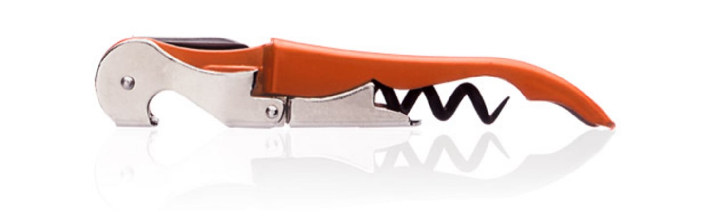 Vinöppnare orange pulltap 2s