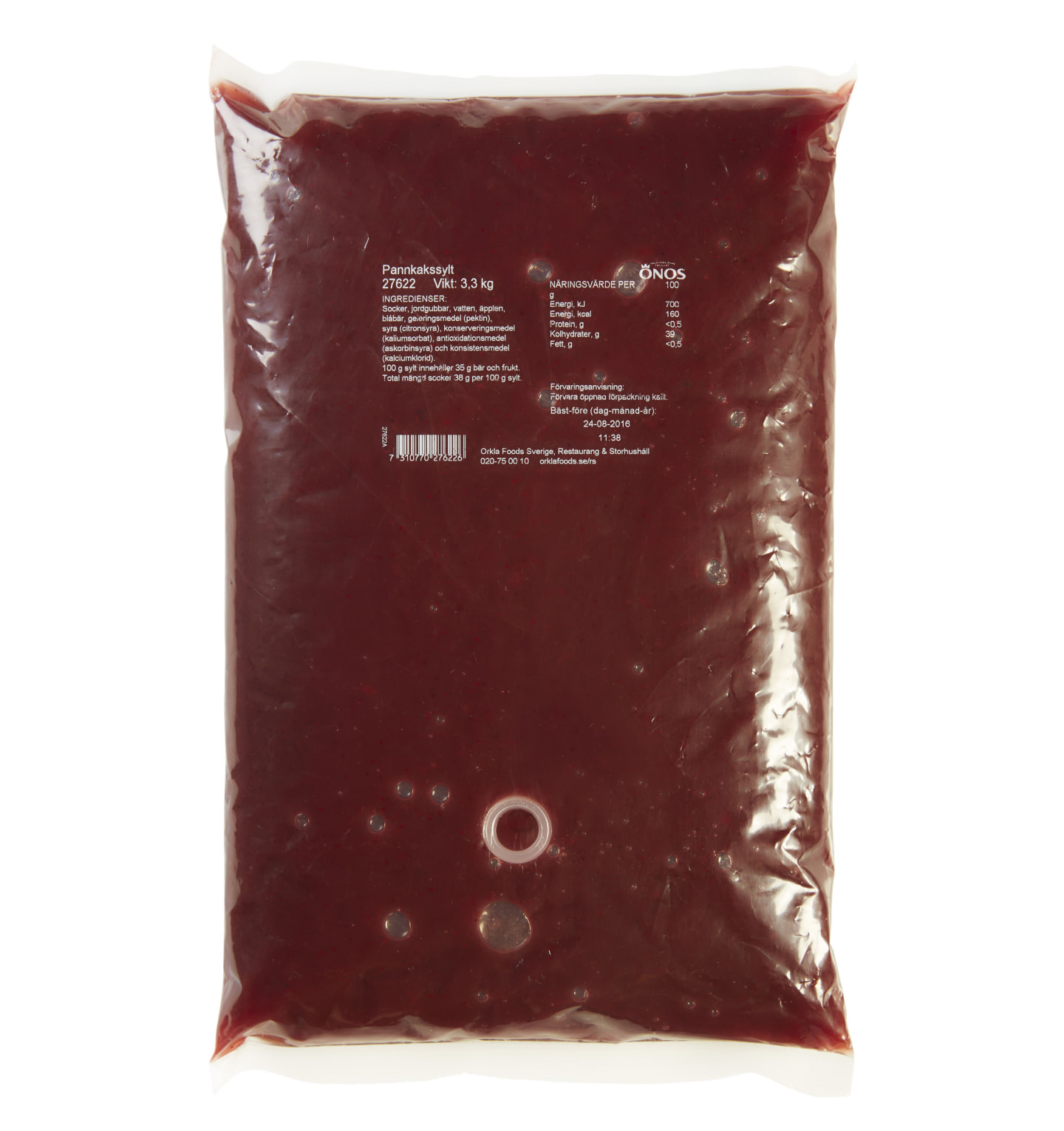 Pannkakssylt påse 3,3kg