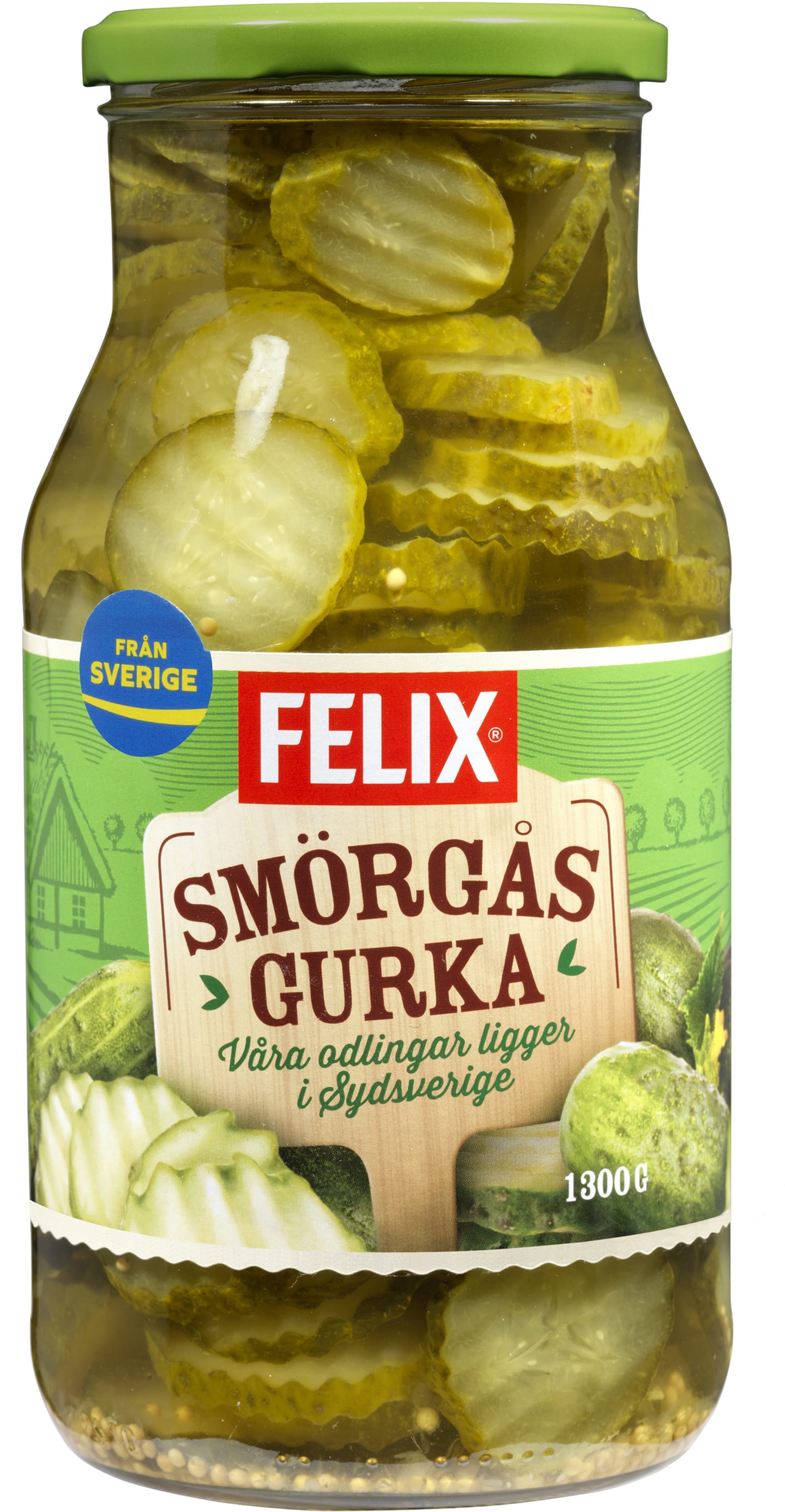 Smörgåsgurka skivad 1,3kg - Bild 1 av 1
