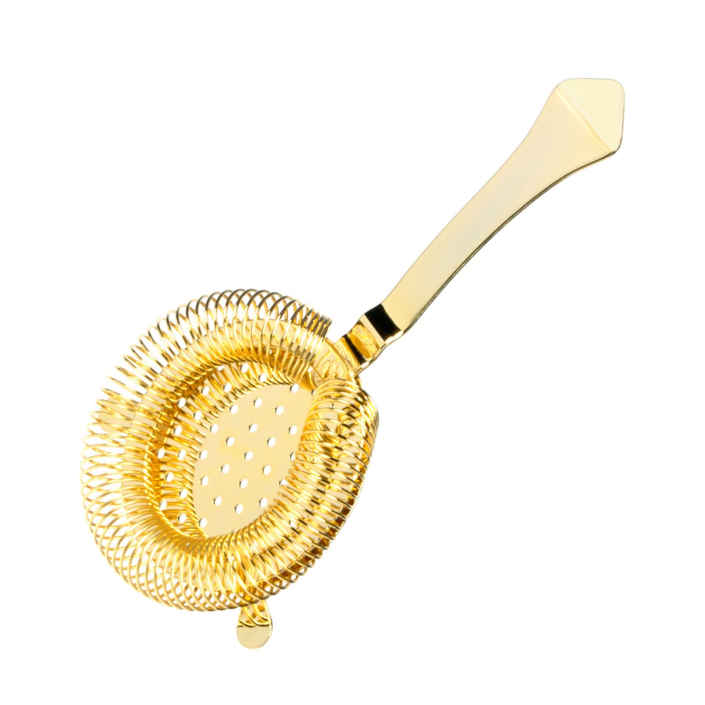Strainer guldfärgad