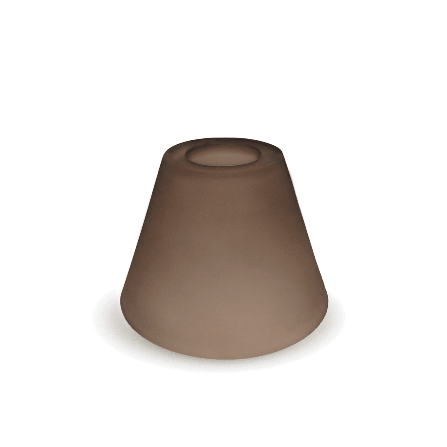 Lampskärm Windsor frostad grå D125 H95mm