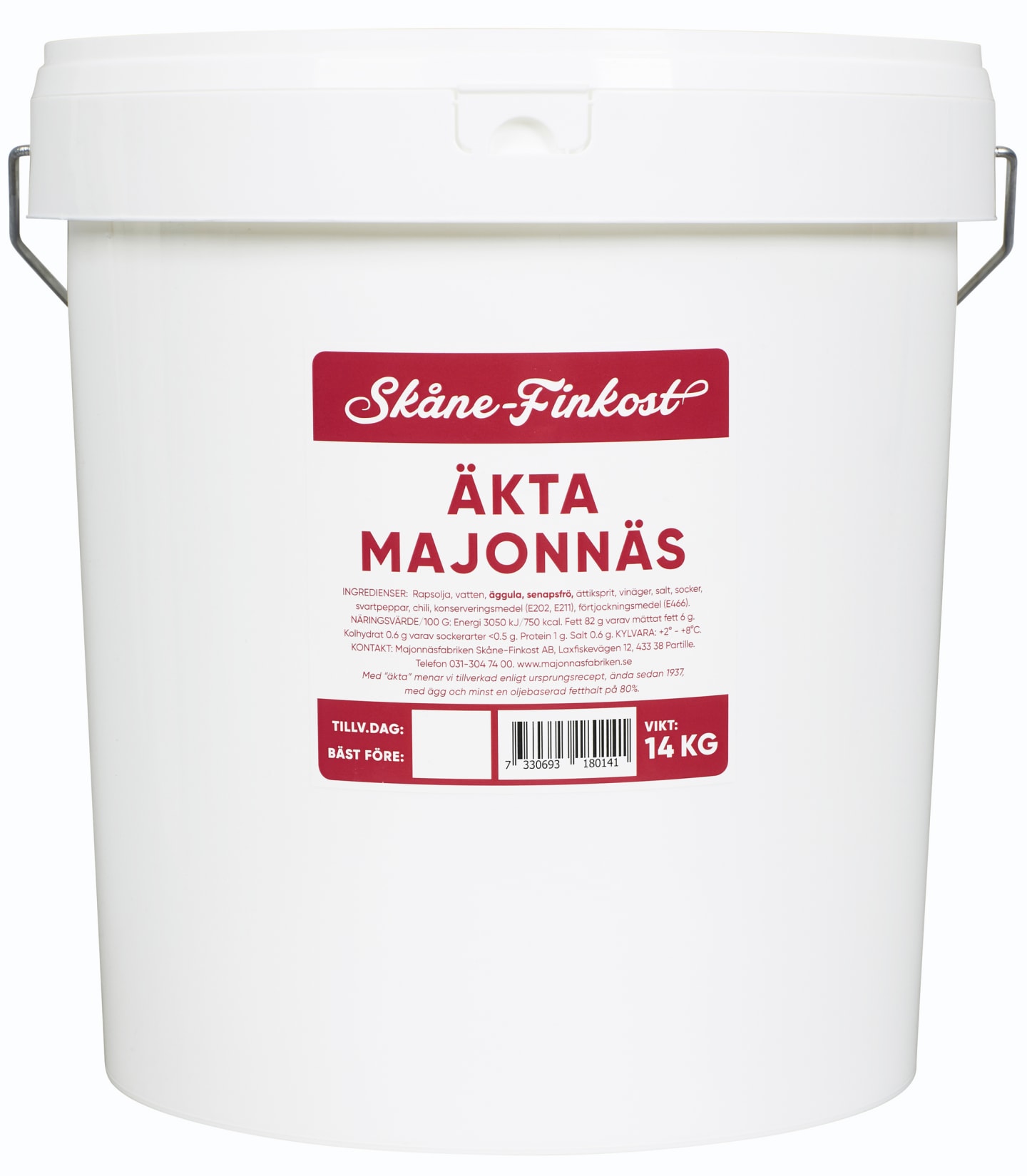 Majonnäs äkta 82% 14kg