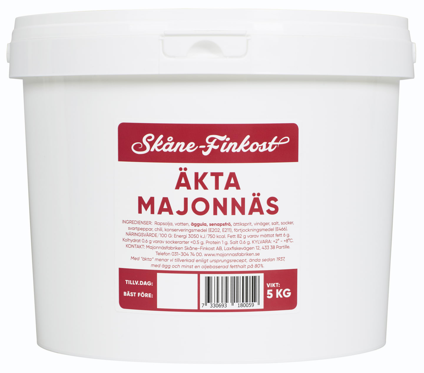 Majonnäs äkta 82% 5kg