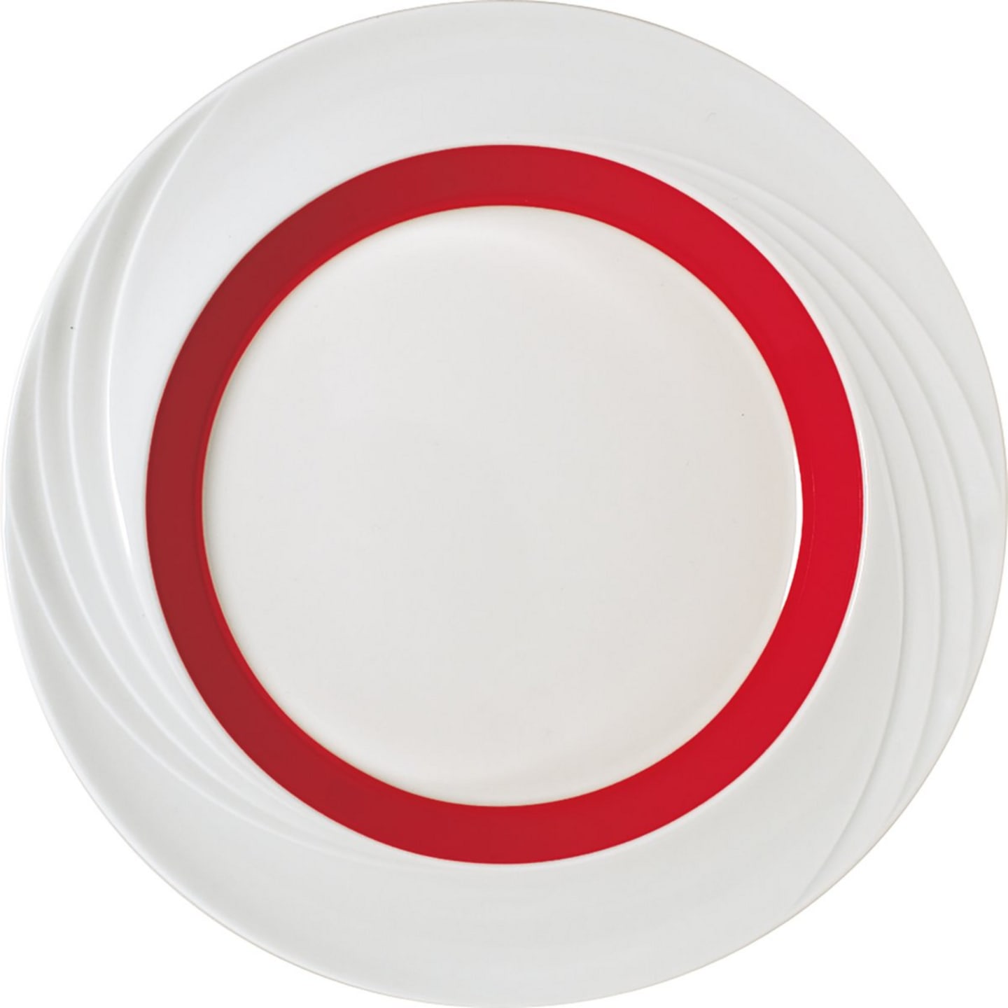 Donna S tallrik röd flat 240mm