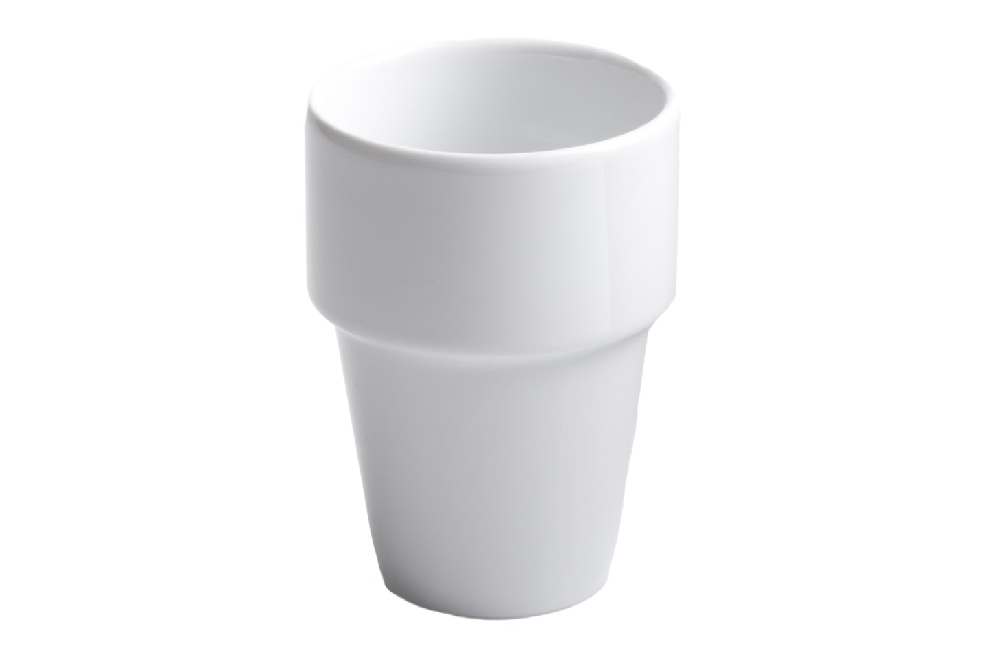 Mugg utan öra vit 20cl