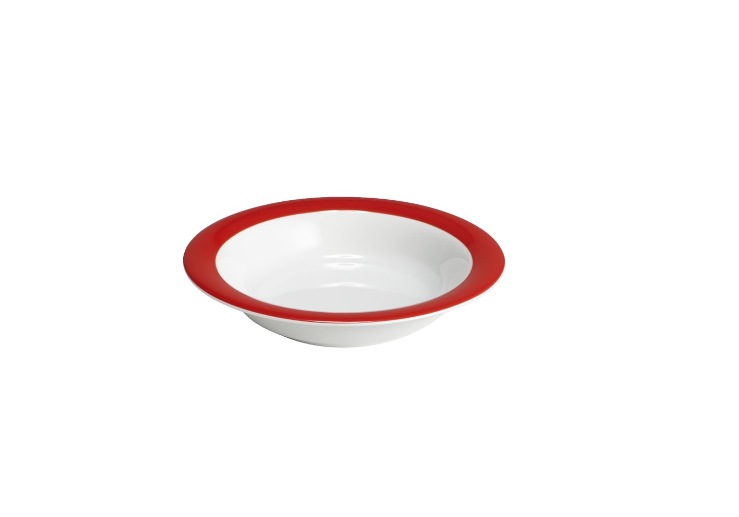 Active tallrik röd djup 170mm