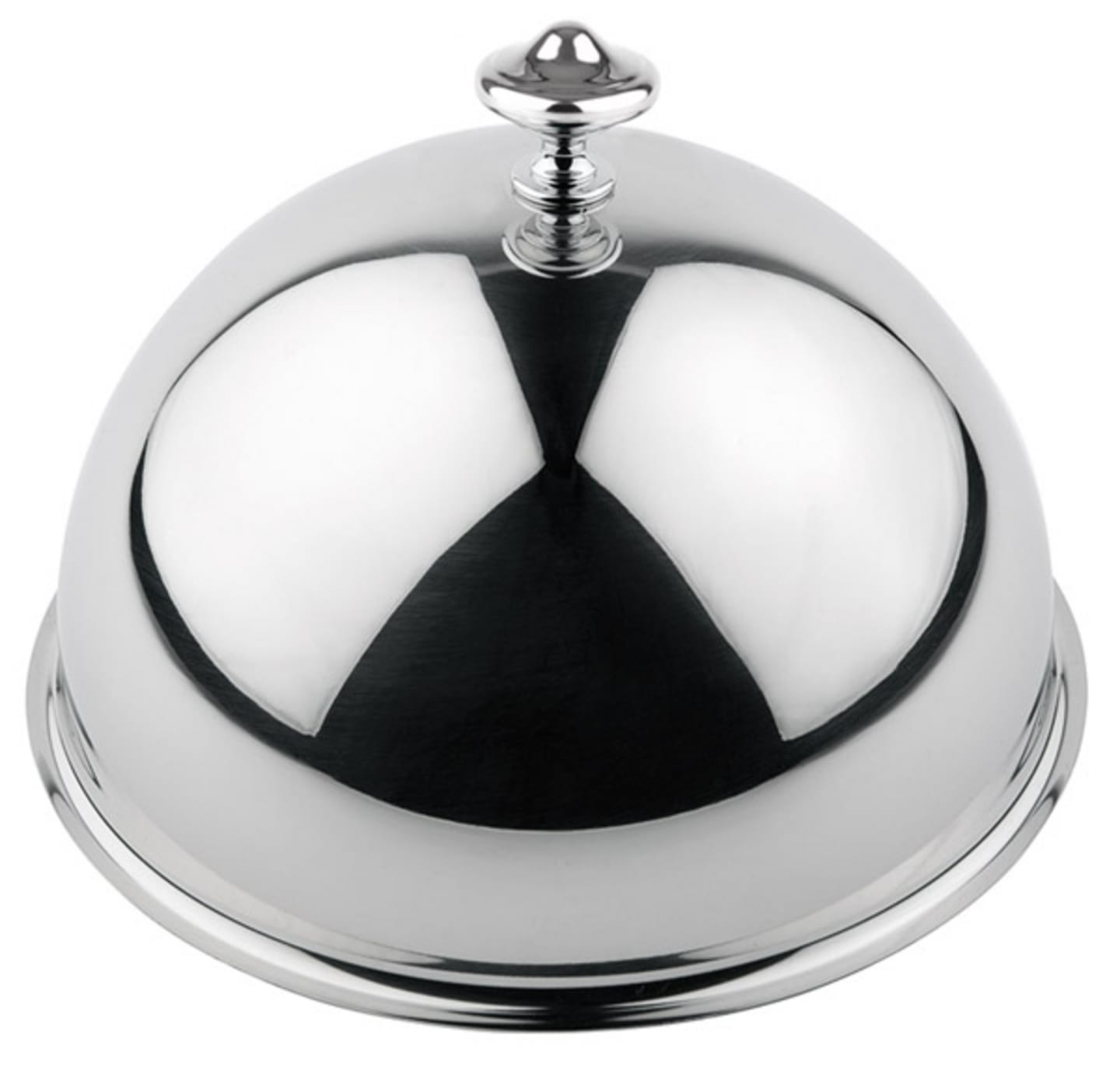 Tallrikshuv cloche i rostfrtti D295mm