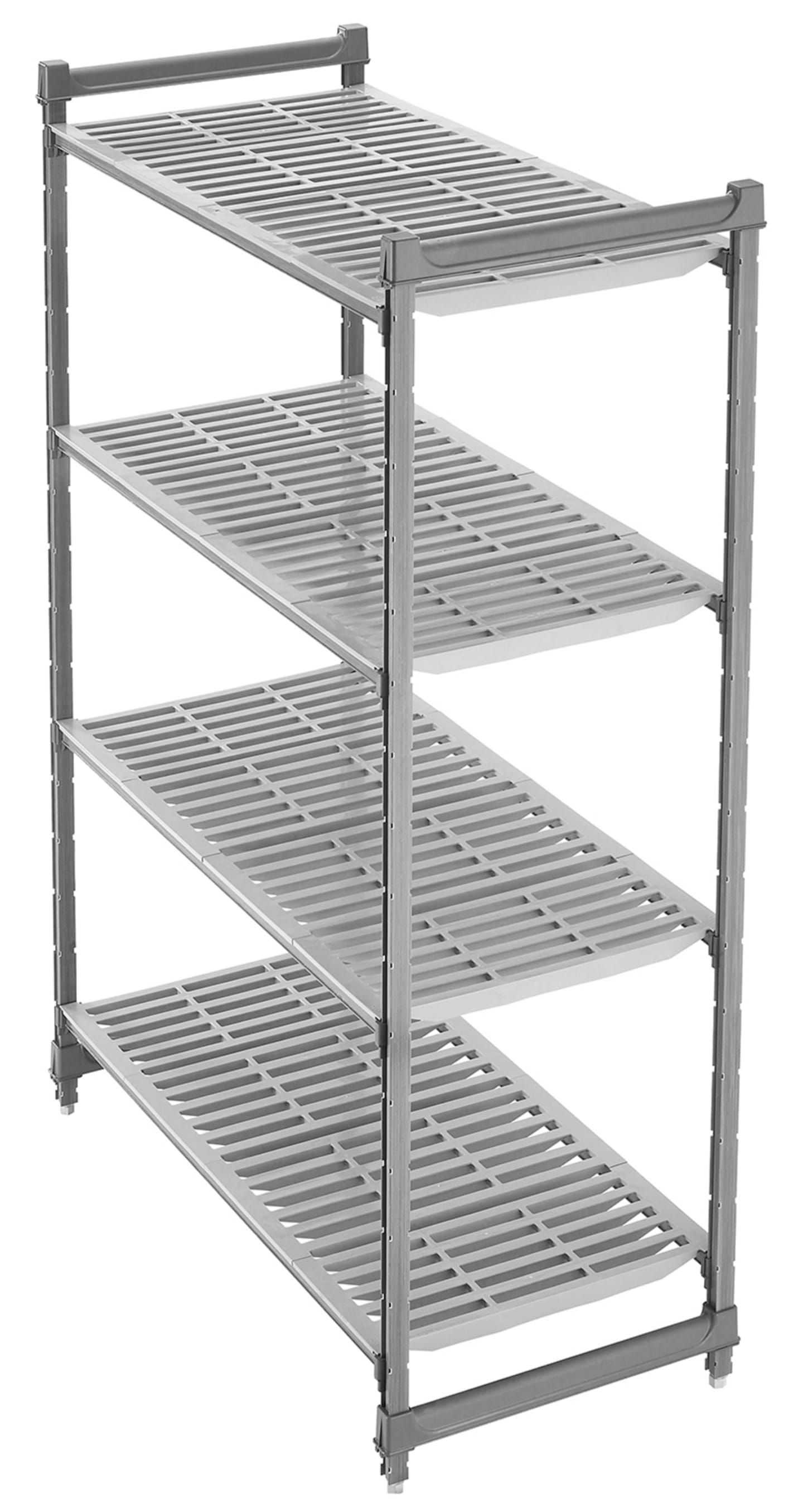 Hyllset plast 4 hyllor 1220x540x1830 mm