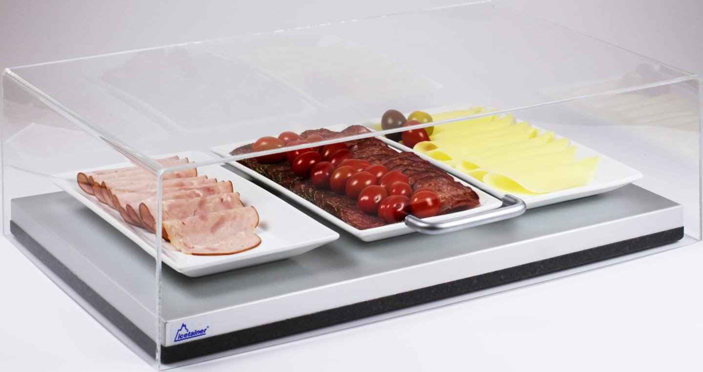 Plastlock kylbricka gastronorm 1/1 - Bild 1 av 2