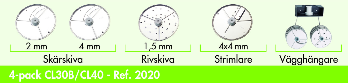 4-pack skärverktyg CL30BIS/40B - Bild 1 av 1
