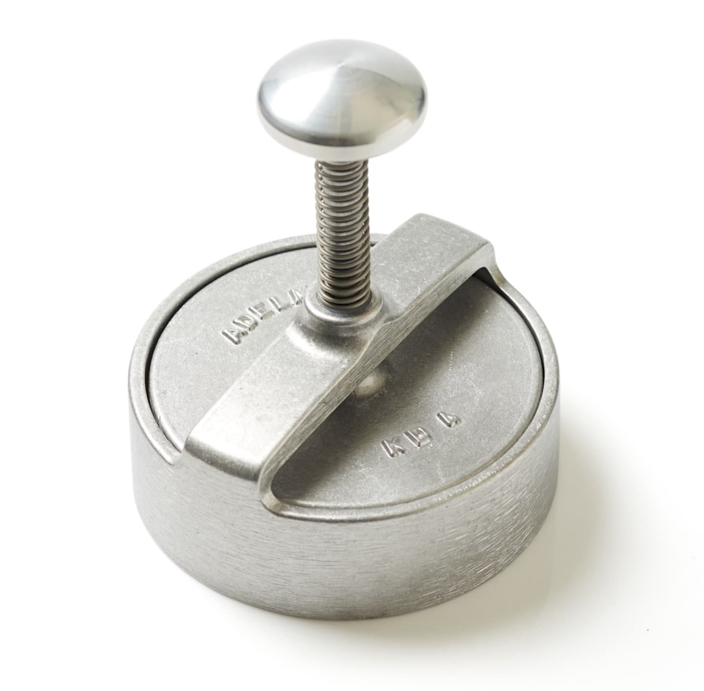 Hamburgerpress aluminium D125mm