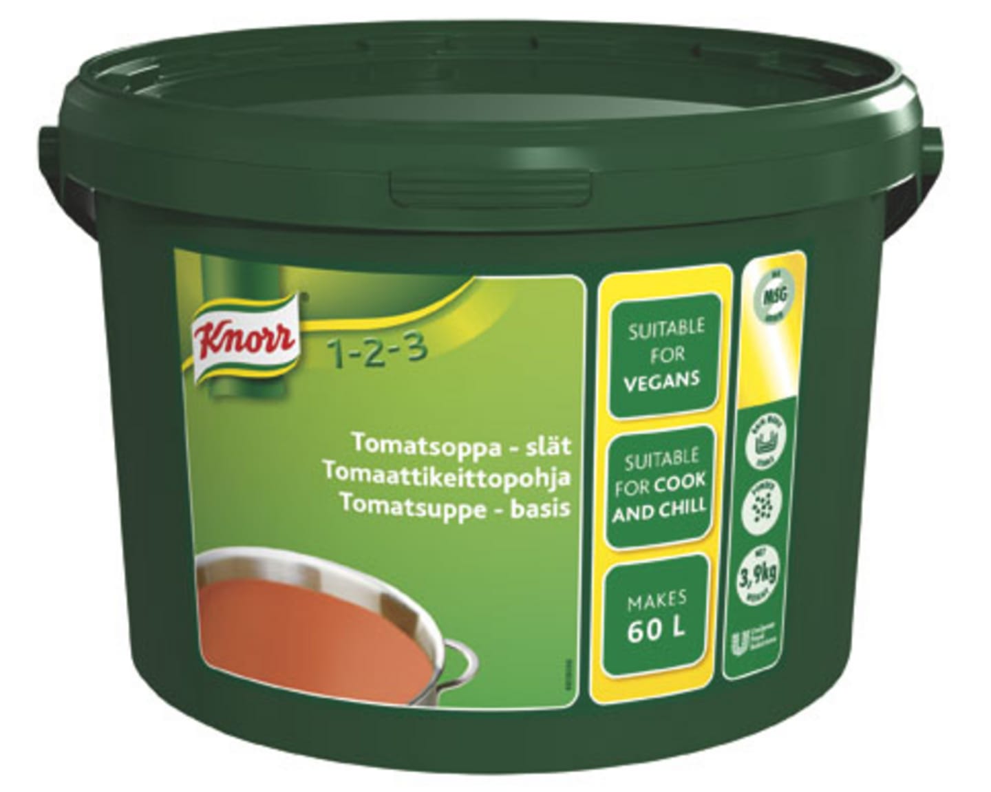 Tomatsoppa slät 3,9kg