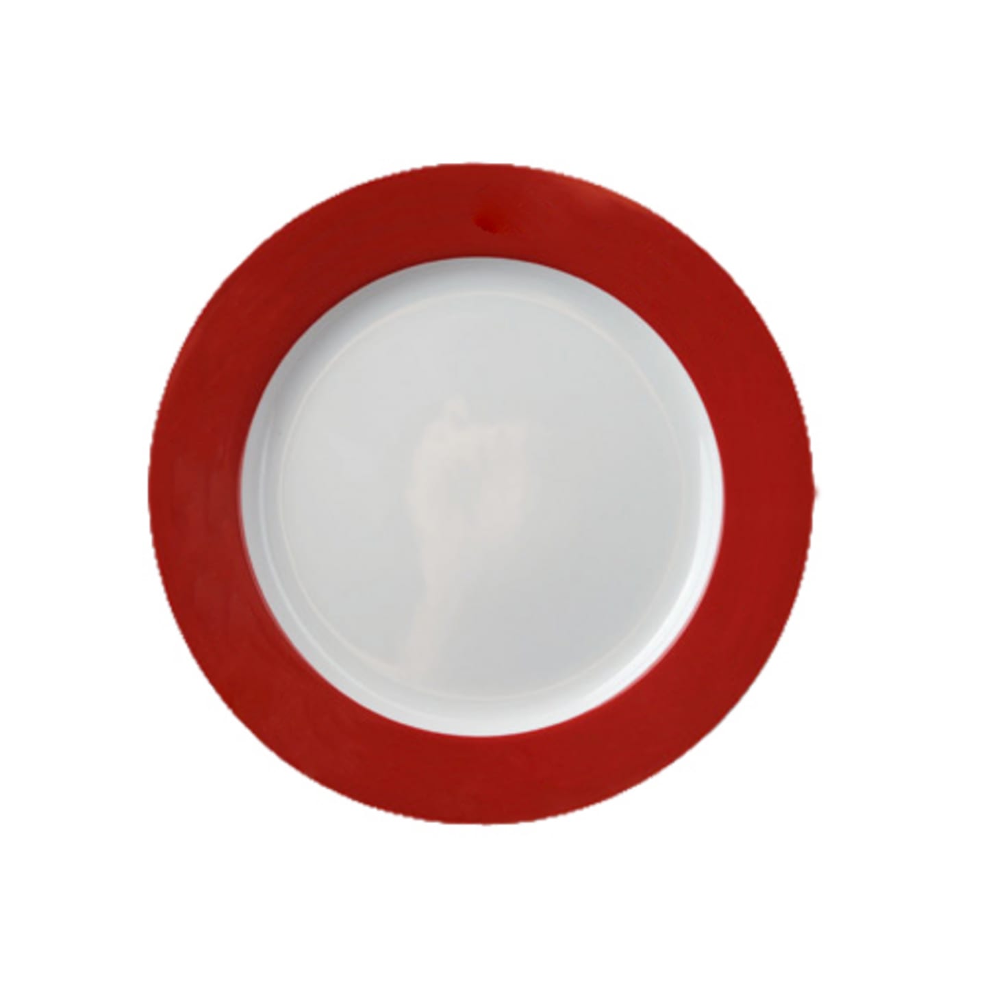 Active tallrik röd flat 210mm