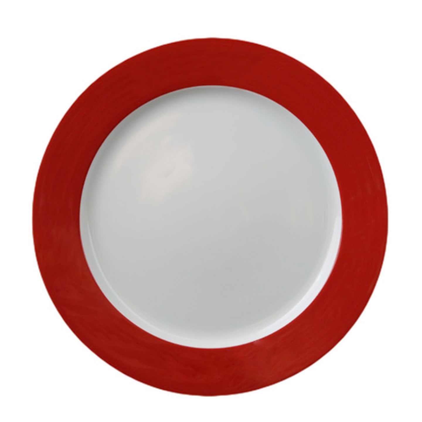 Active tallrik röd flat 250mm
