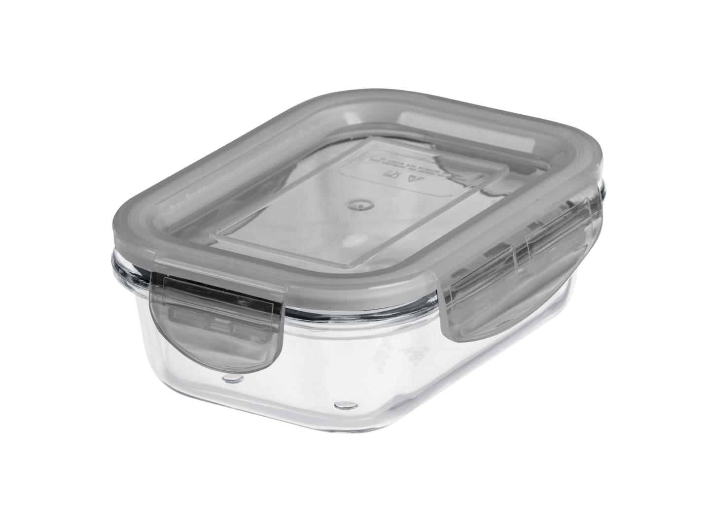Matlåda i glas med plastlock 0,25L