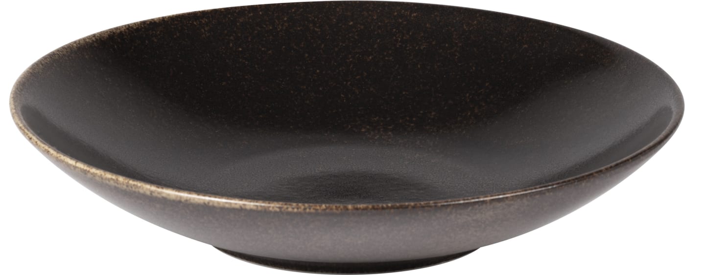 Rhea tallrik djup brun/svart 280mm