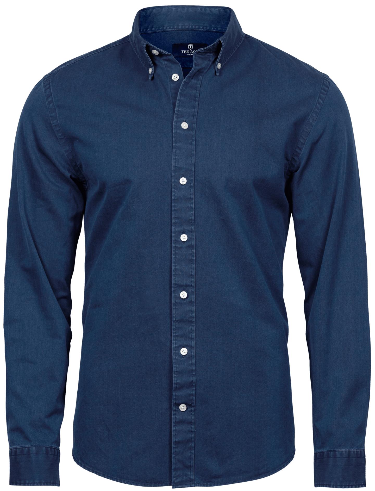 Herrskjorta lång ärm denim 1095 S - Bild 1 av 1
