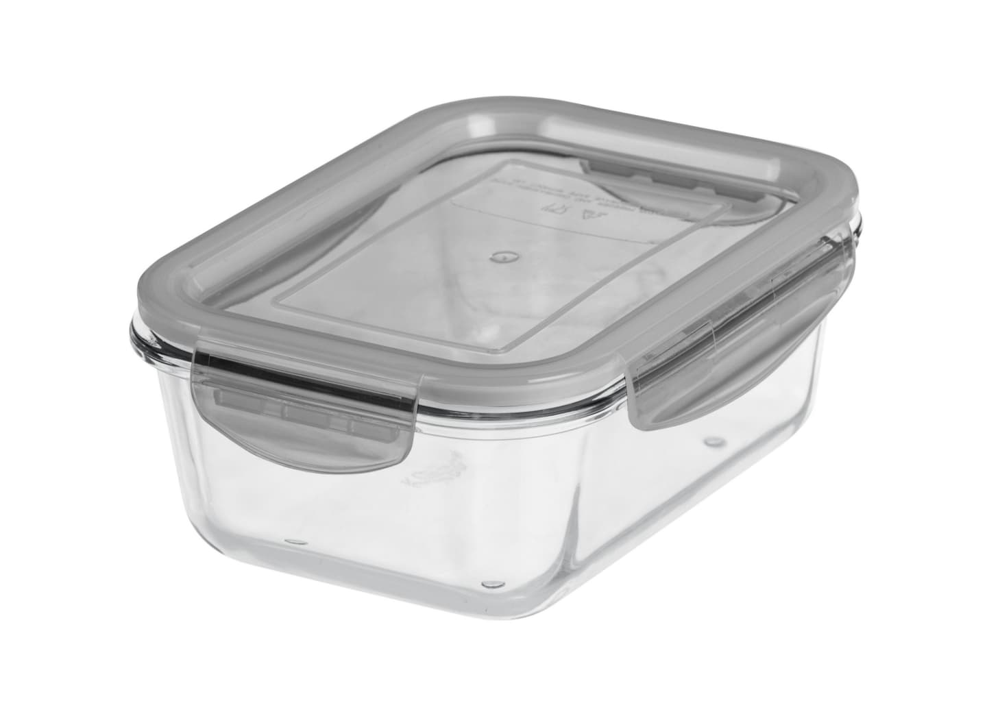 Matlåda i glas med plastlock 0,75L - Bild 1 av 2