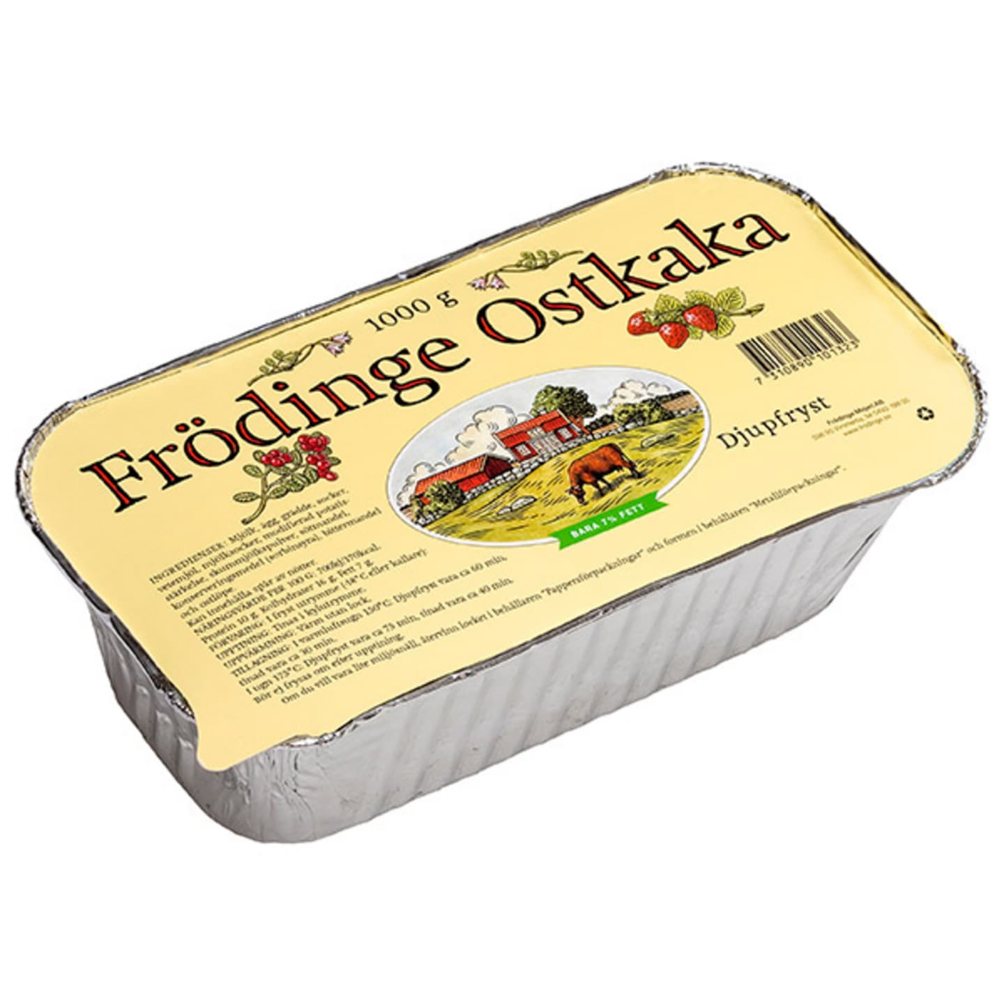Ostkaka Frödinge 1kg - Bild 1 av 2